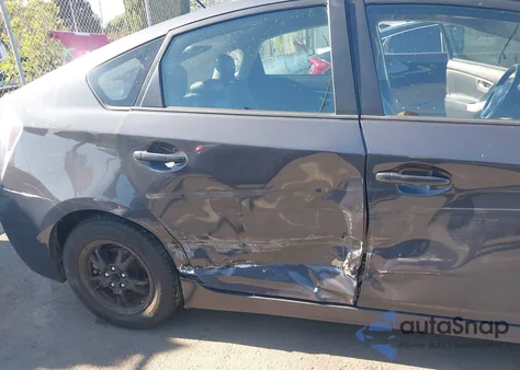 2012 Toyota Prius Two из США, поврежденный, VIN JTDKN3DU5C1480334